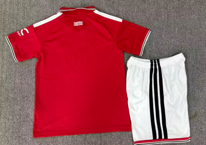 2026/2027 Manchester United Home Football Shirt 1:1 Thai Quality Kids Size topjersey