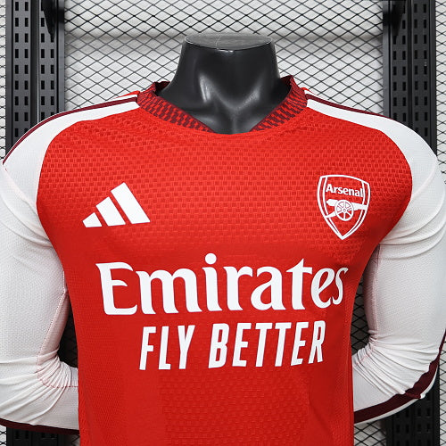 2026/2027 Long Sleeves Player Version Arsenal Home Football Shirt 1:1 Thai Quality topjersey