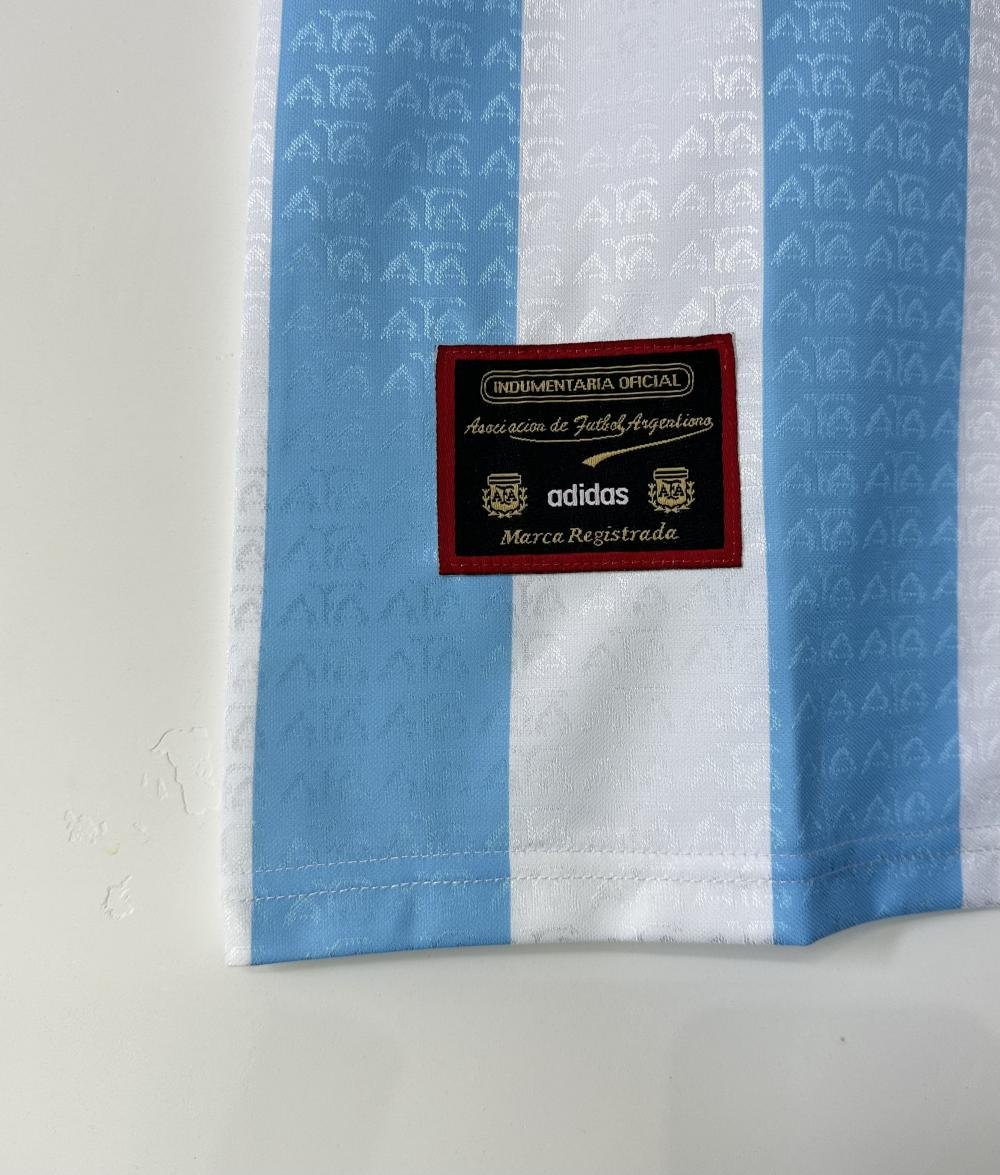 1996-1997 Retro Argentina National Team Home Jersey