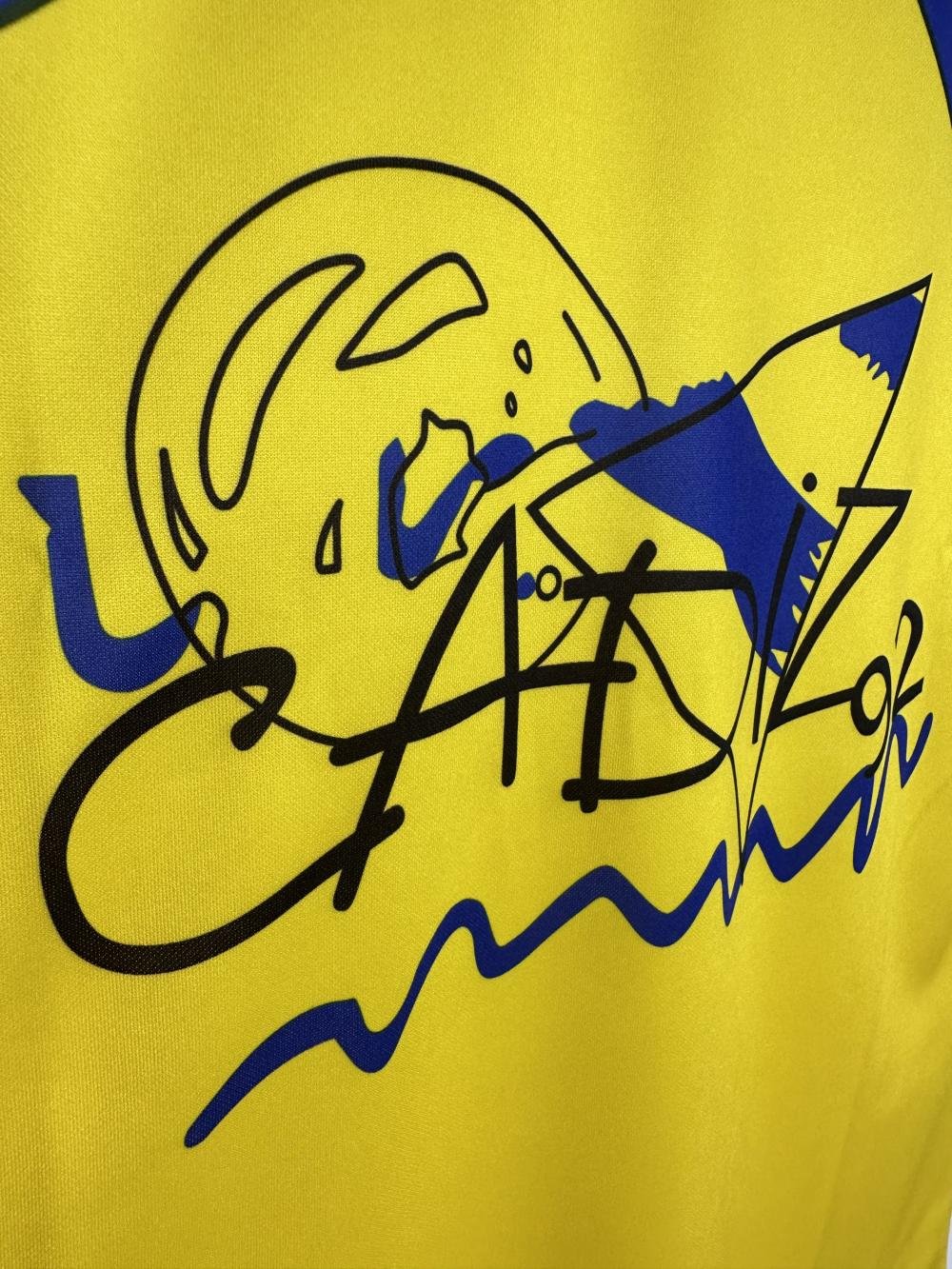 1991-1992 Retro Cádiz Home