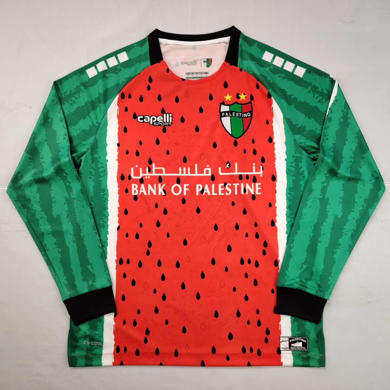 2025/2026 Long Sleeve Palestine Third Away