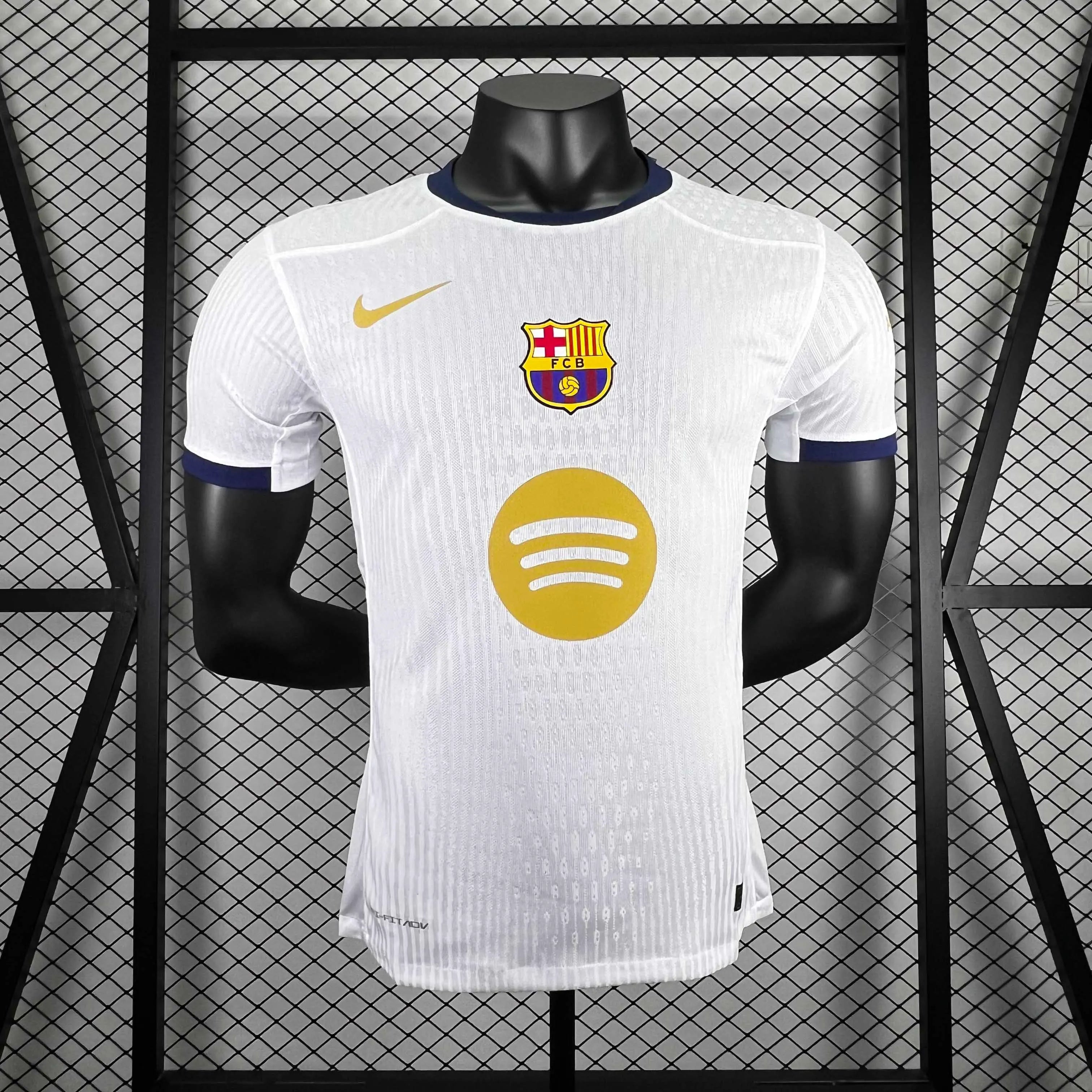 2025/2026 Player Version Barcelona White Coldplay
