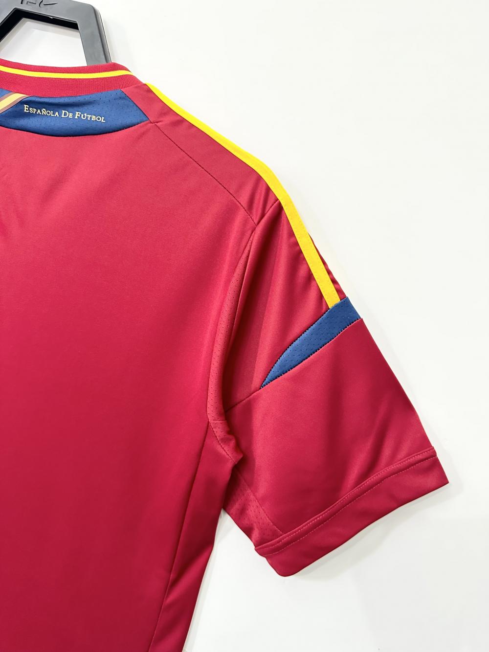 2012 Retro Spain Home Soccer Shirt