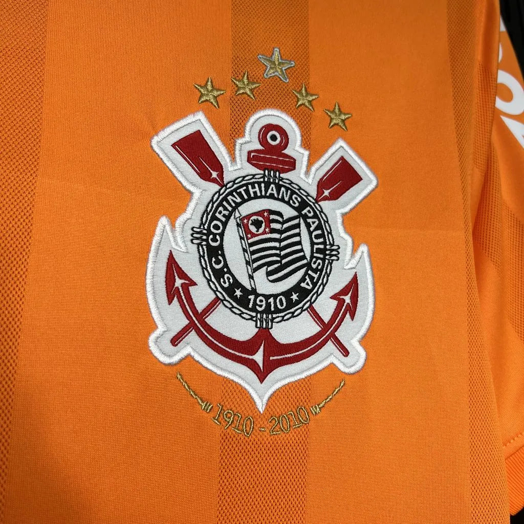 2010 Retro Corinthians Orange Jersey