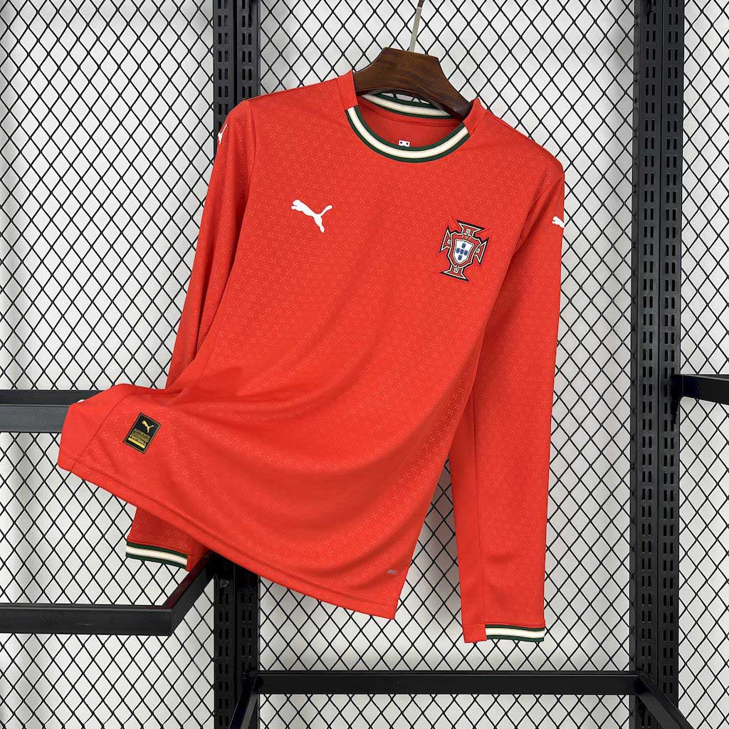 2025-2026 Portugal Long Sleeves Home