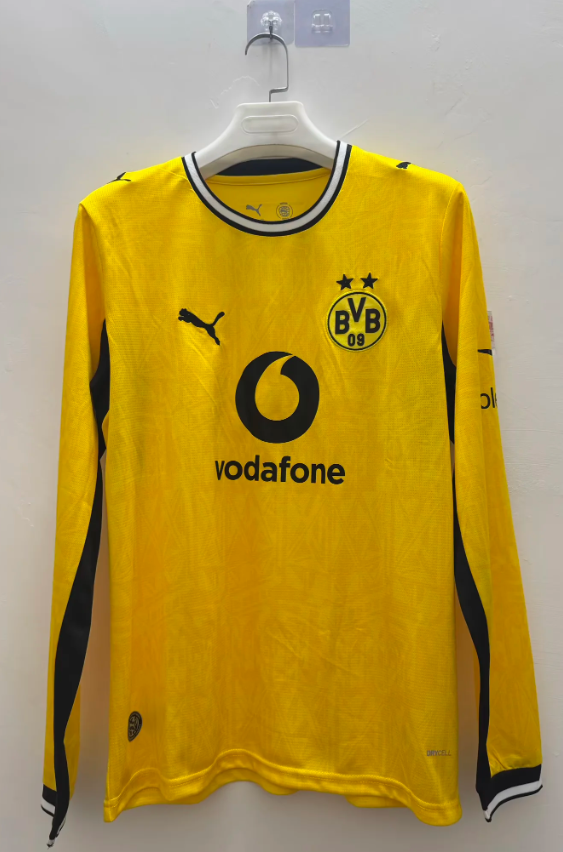 2026/2027 Long Sleeve Dortmund Home Football Shirt 1:1 Thai Quality topjersey