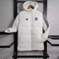 2024/2025 Flamengo White Soccer Long Cotton jacket