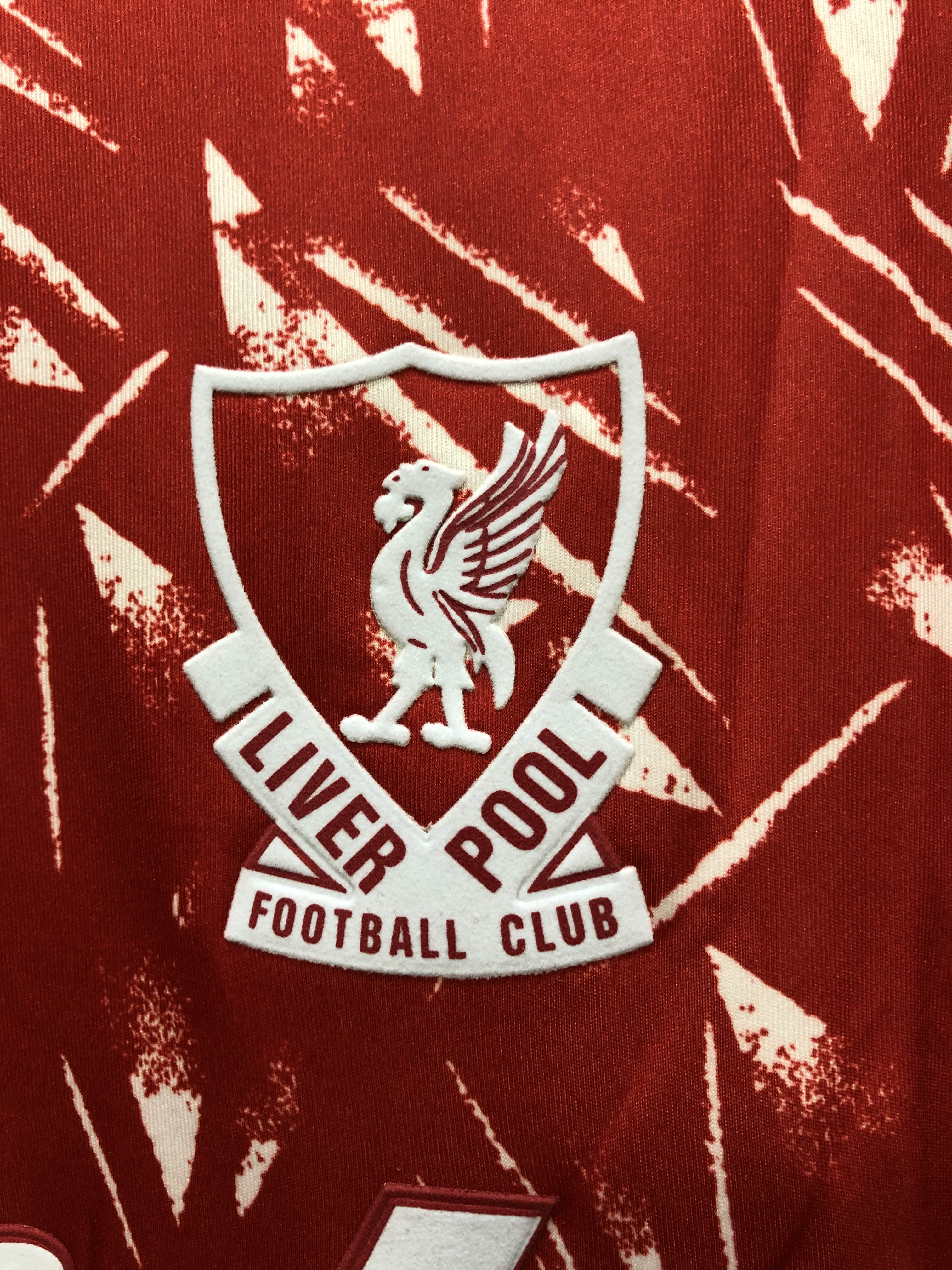 1989/1991 Retro Long Sleeve Liverpool Home
