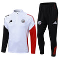 2025/2026 Ajax Half-Pull Training Suit White