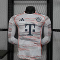 2025-2026 Long Sleeves Bayern Munich Away Player Version