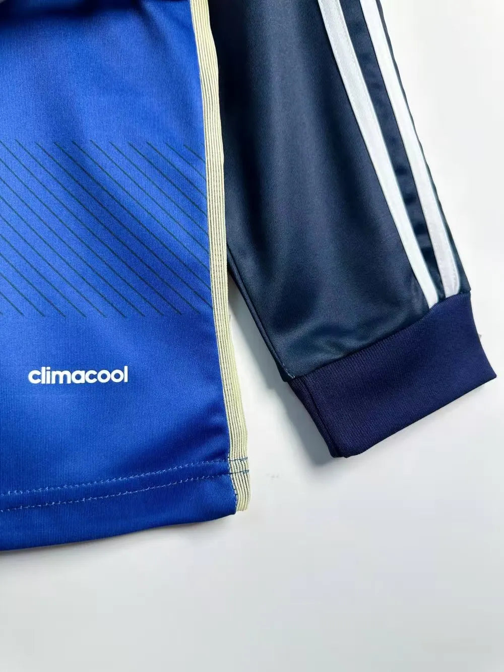 2014 Retro Long Sleeve Argentina National Team Away Jersey