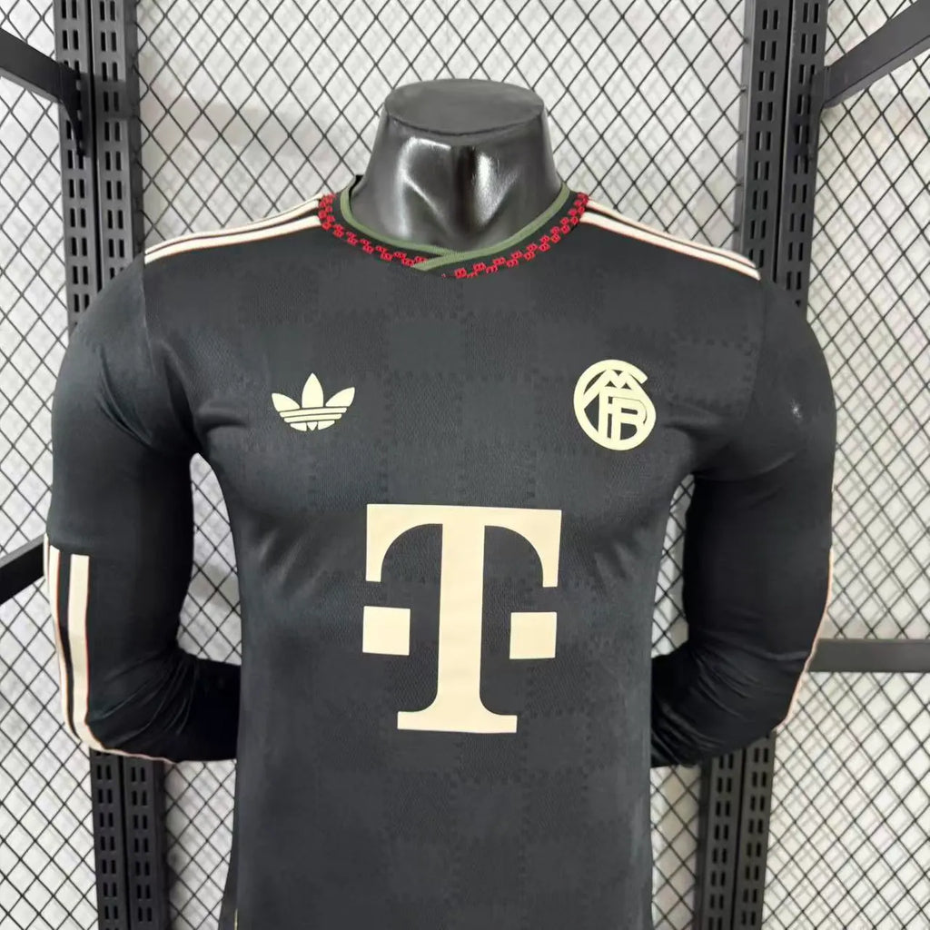 2025/2026 Long Sleeves  Player Version Bayern Munich Third Away