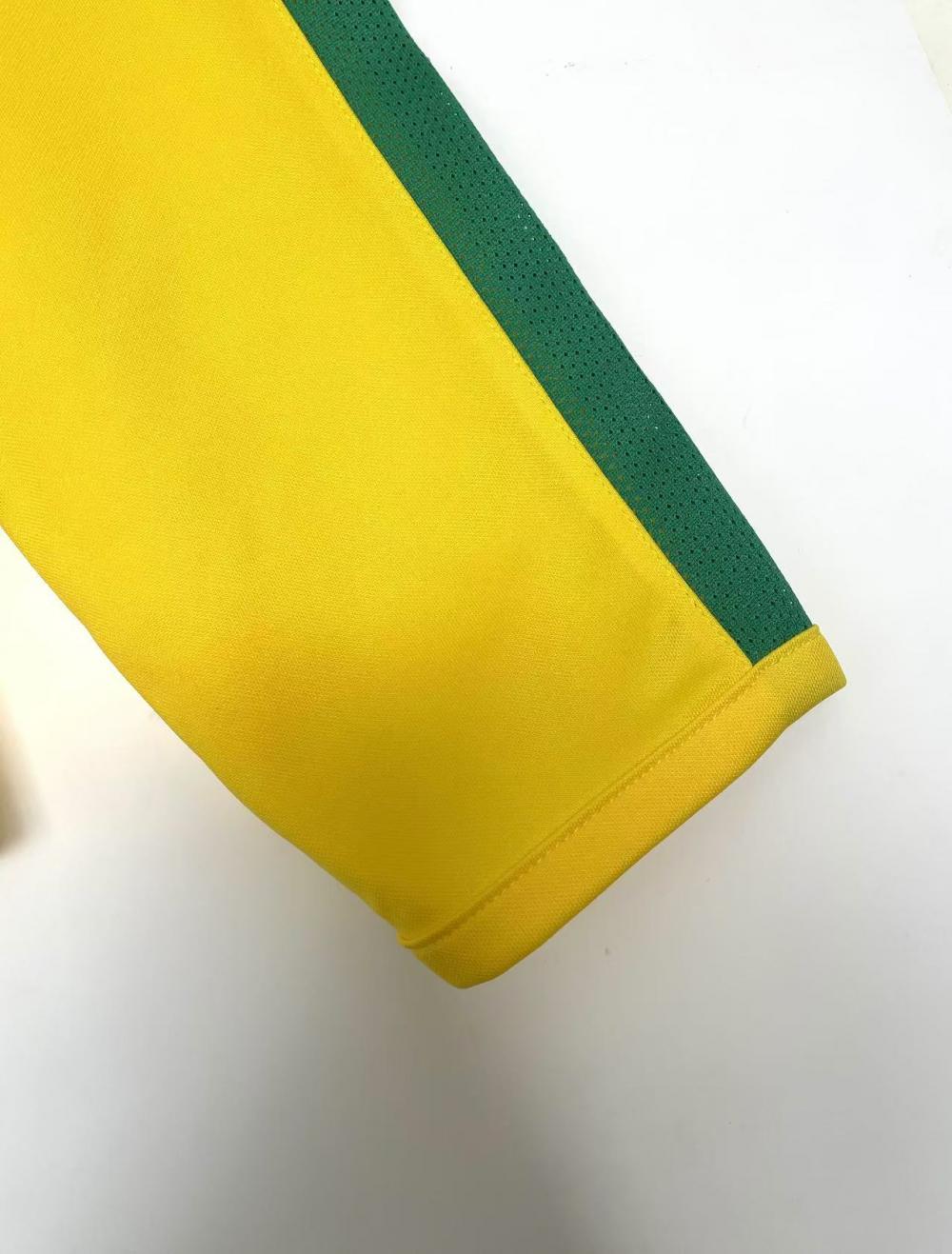 2002 Retro Long Sleeve Brazil Home