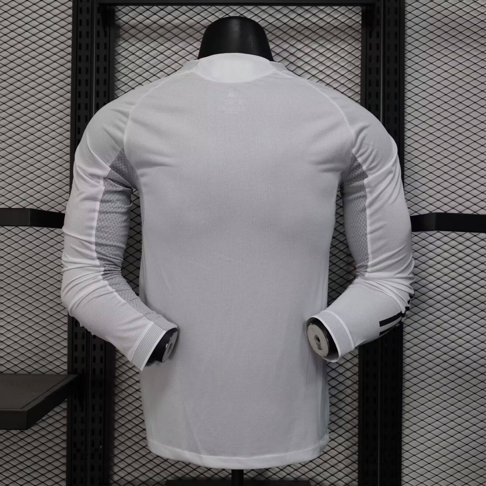 2025/2026 Long Sleeve Player Version Real Madrid Home
