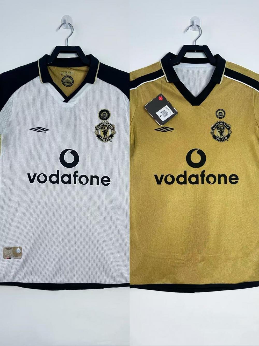 2001-2002 Retro Manchester United Double-sided Centennial Edition