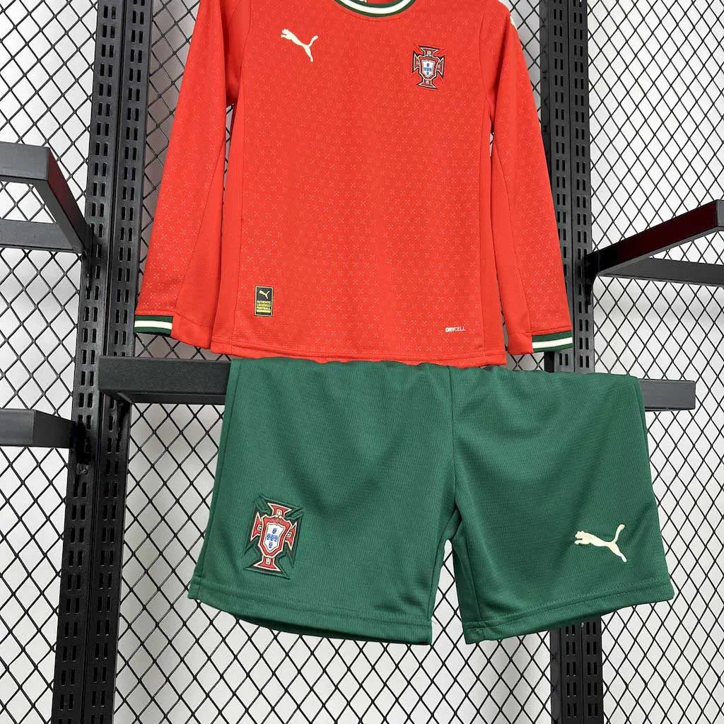 2025/2026 Long Sleeves Portugal Home