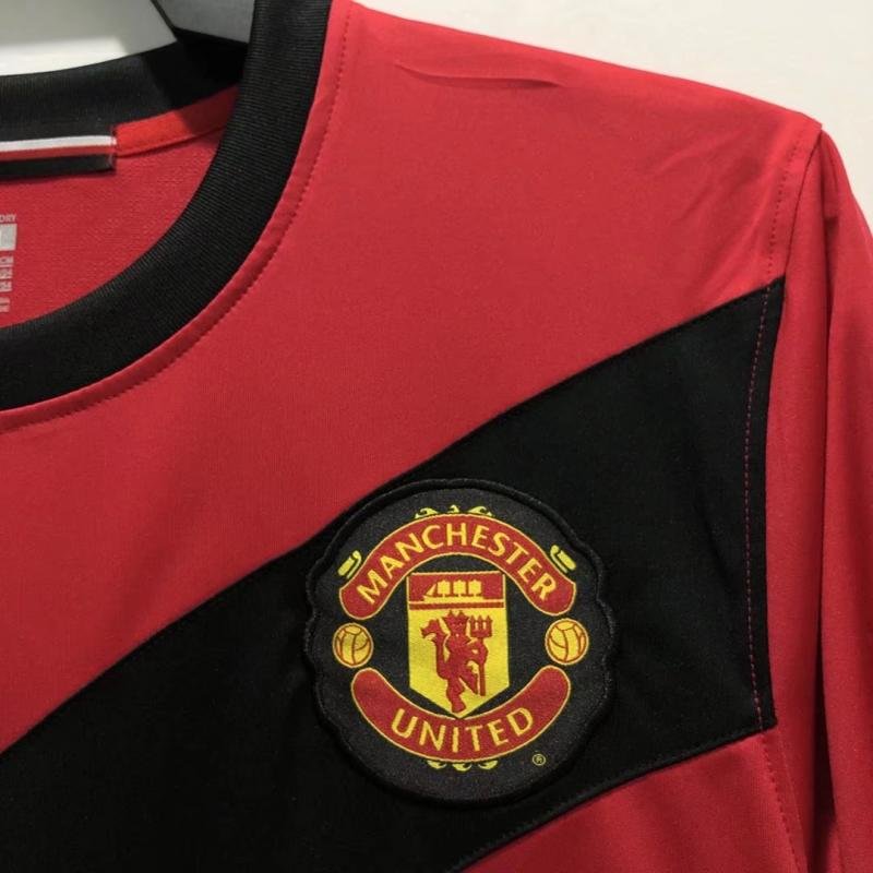 2009/2010 Retro Long Sleeve Manchester United Home