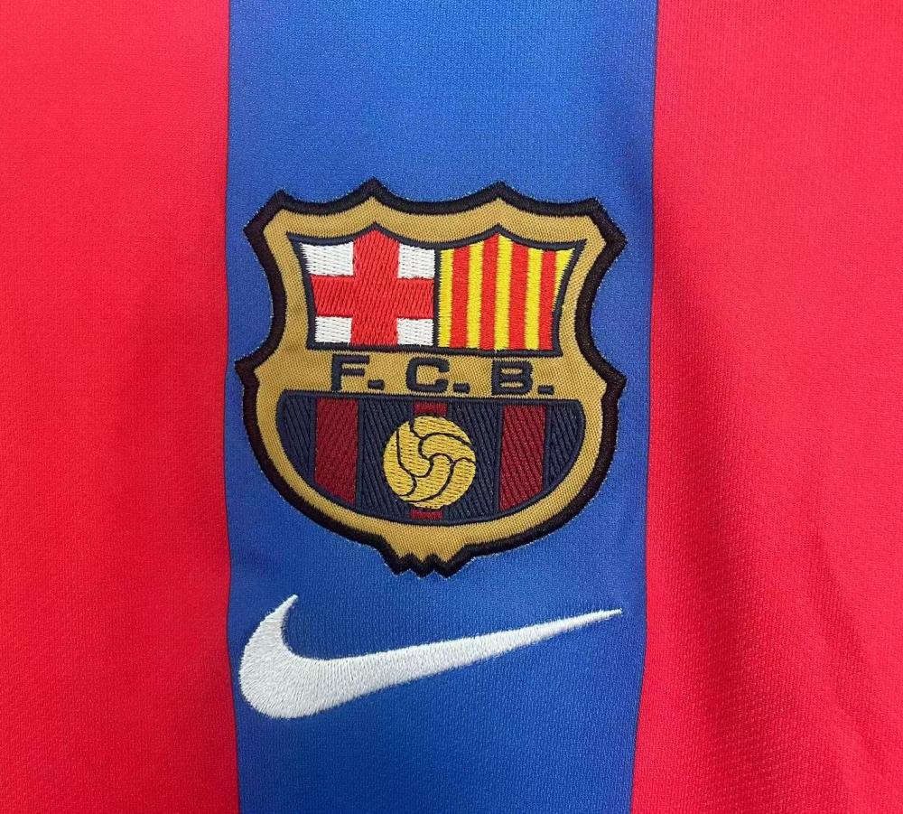 2001/2002 Retro Barcelona Home