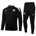 2025/2026 Chelsea Half-Pull Training Suit Black