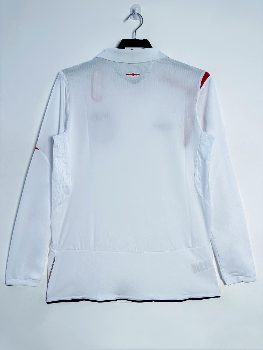 2006 Retro Long Sleeve England Home