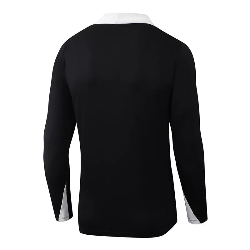 2025/2026 Chelsea Half-Pull Training Suit Black