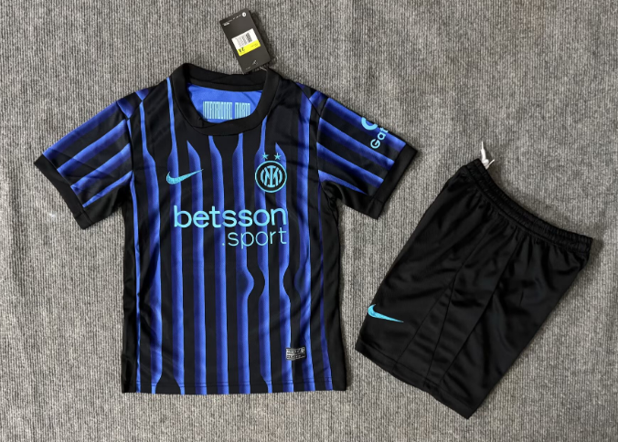 2025/2026 Internazionale Milan Home Football Jersey1:1 Quality Thai Kids Size