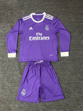 2016/2017 Retro Long Sleeve Real Madrid Away