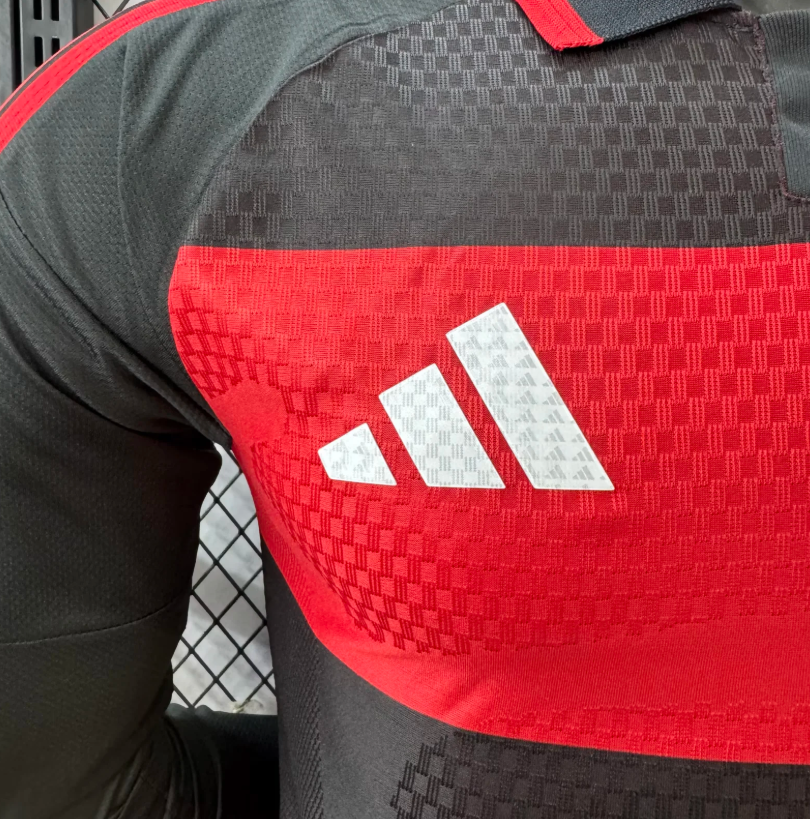 2026/2027 Long Sleeve Player Version Flamengo Home Jersey 1:1 Thai Quality topjersey