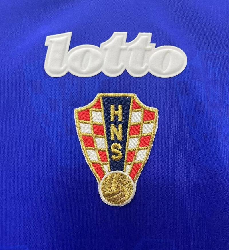 1998 Retro Croatia National Team Away