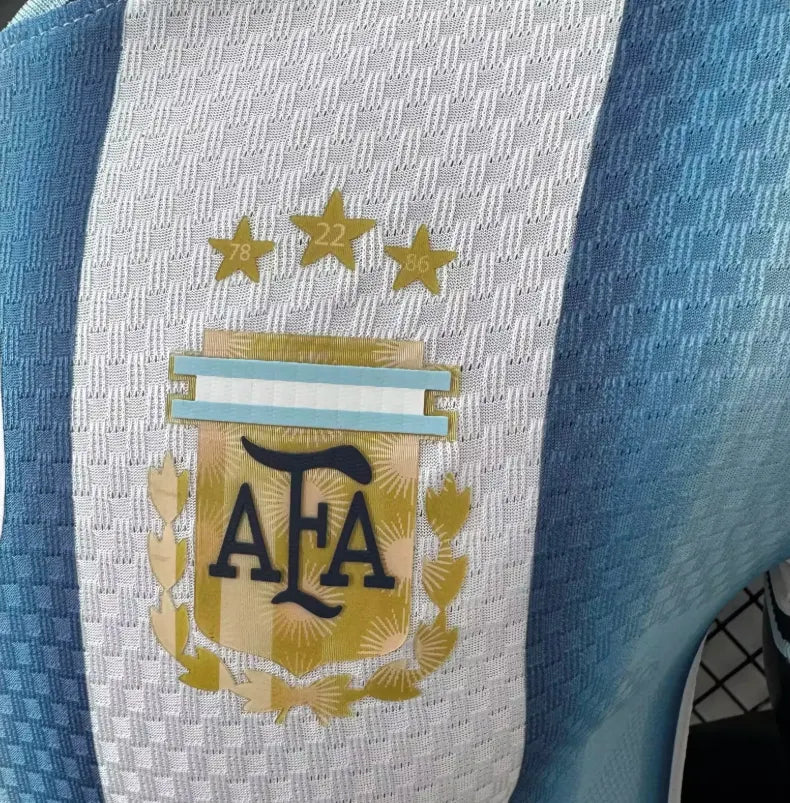 2026 Player Version Argentina Home 01 Jersey