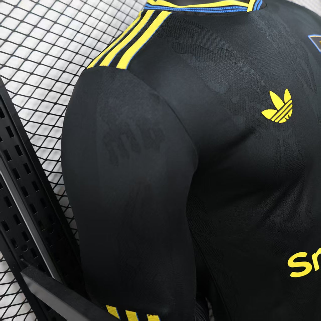 2025/2026 Long Sleeve Player Version Manchester United Third Away