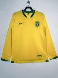 2006 Retro Long Sleeve Brazil Home