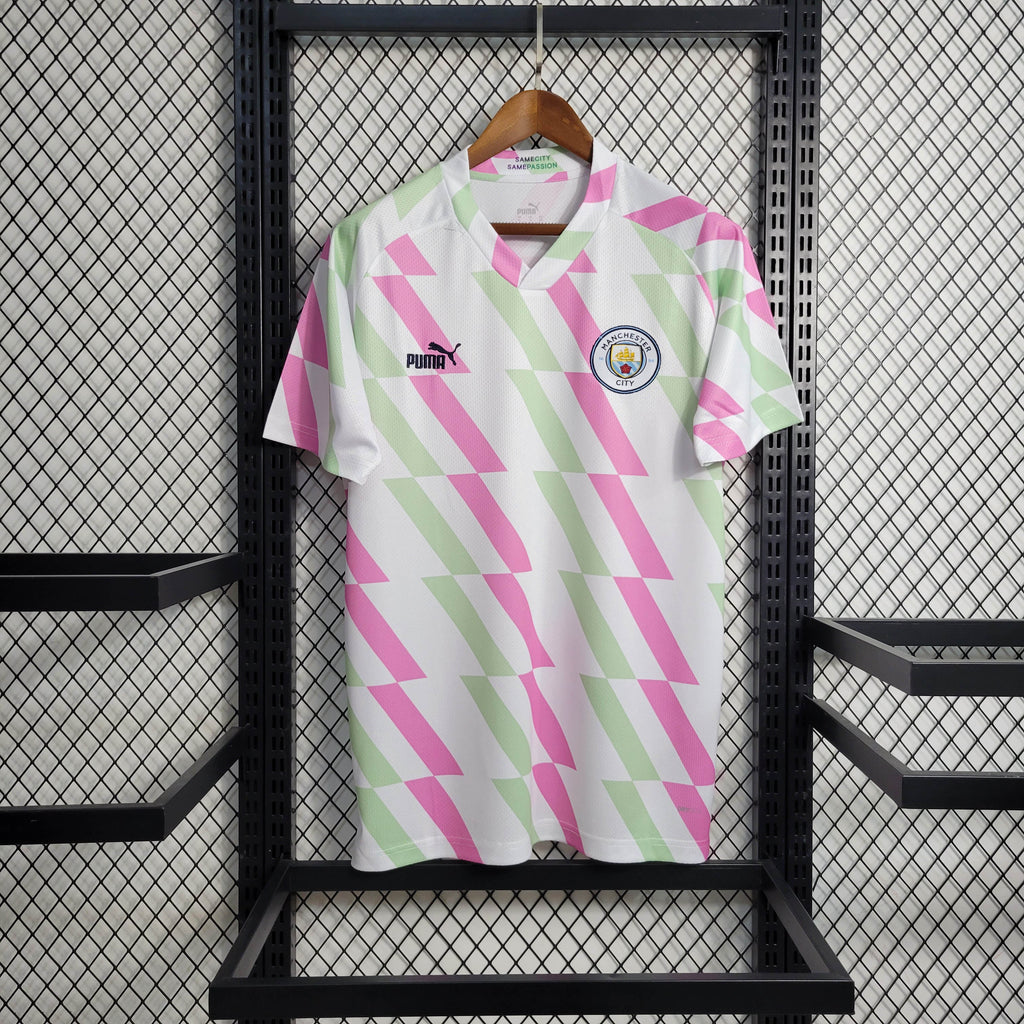 2023/2024 Manchester City Training Suit White
