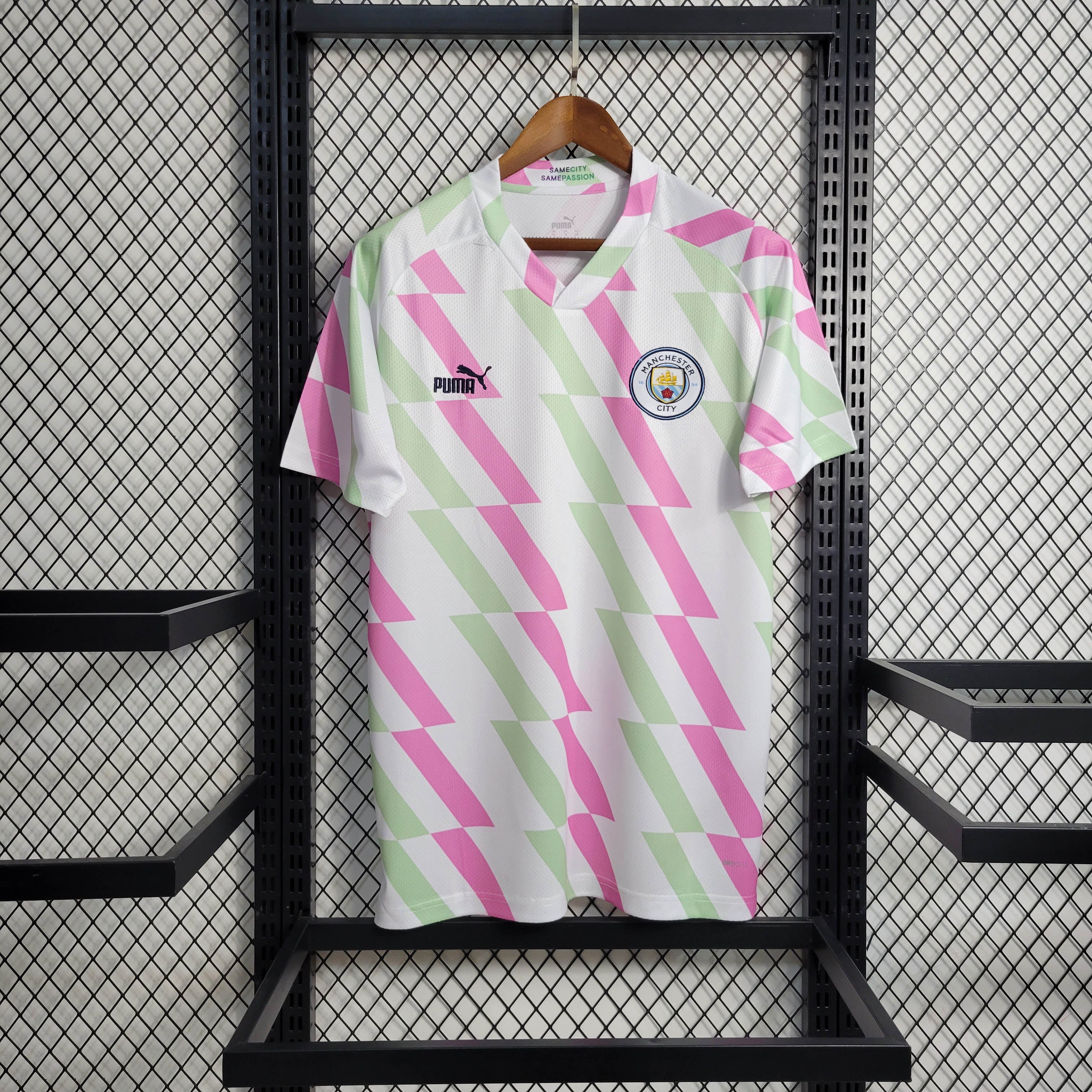 2023/2024 Manchester City Training Suit White