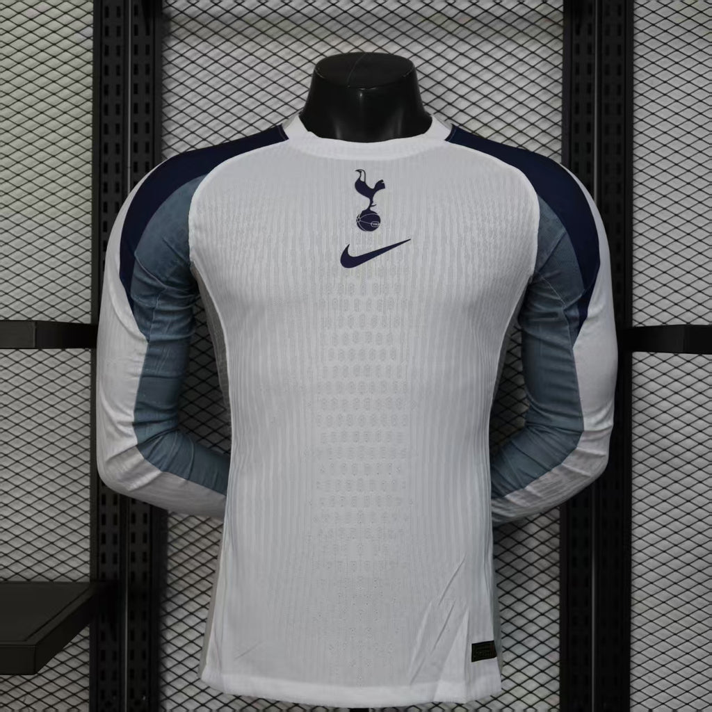 2025/2026 Long Sleeve Tottenham Home Player Version