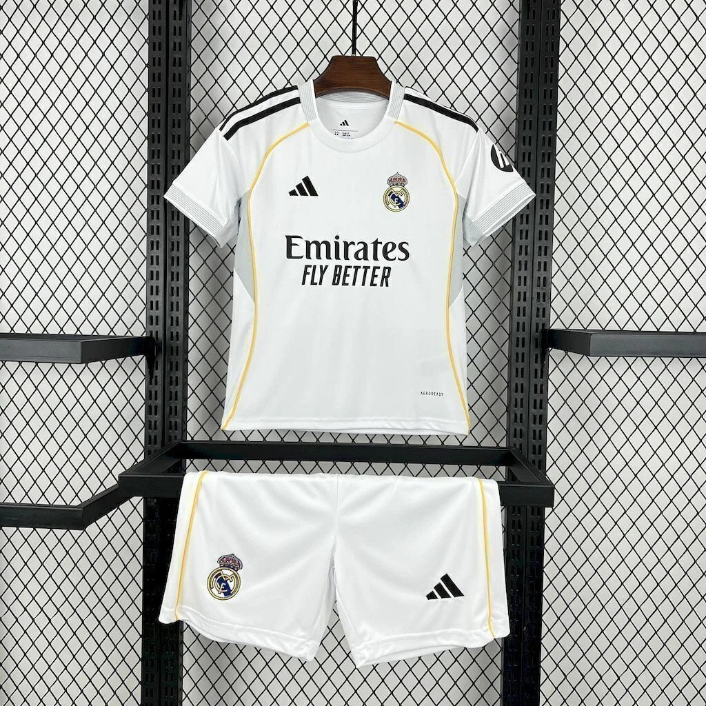 2025/2026 Kids Size Real Madrid Home