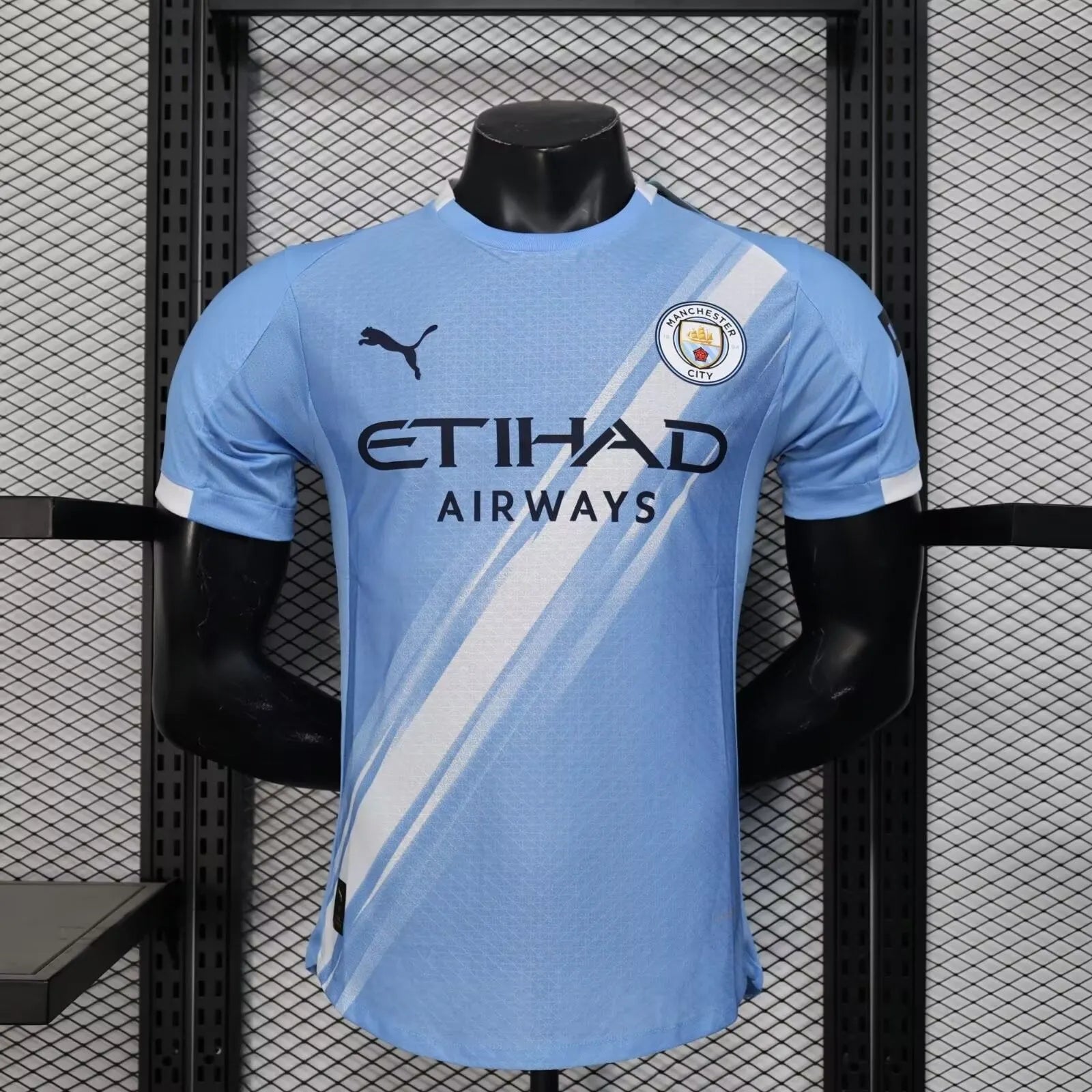 2025/2026 Player Version Manchester City Home