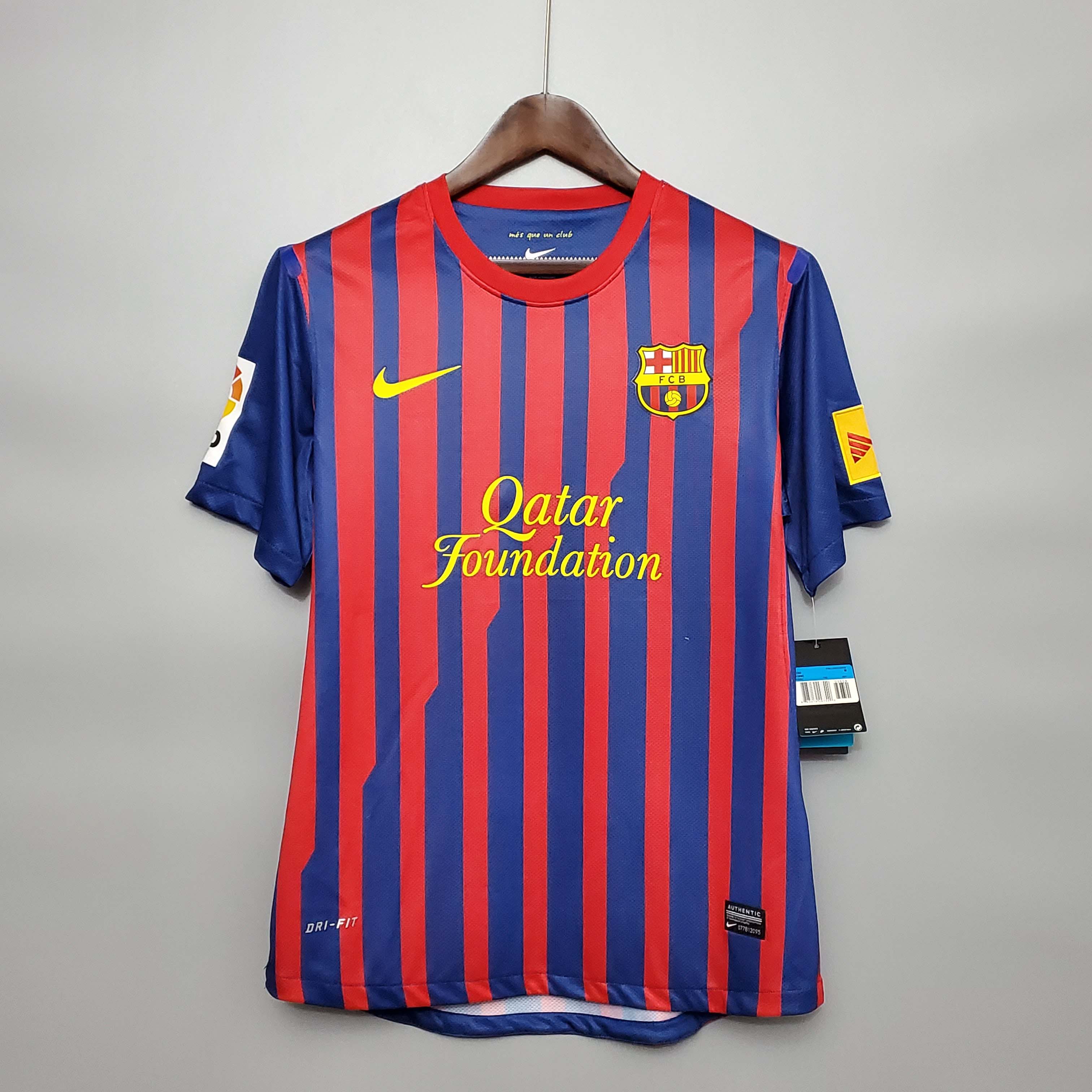 2011/2012 Retro Barcelona Home