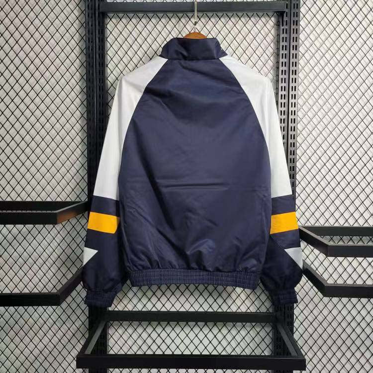 2023 Real Madrid CasuaI Windbreaker(Navy-blue)