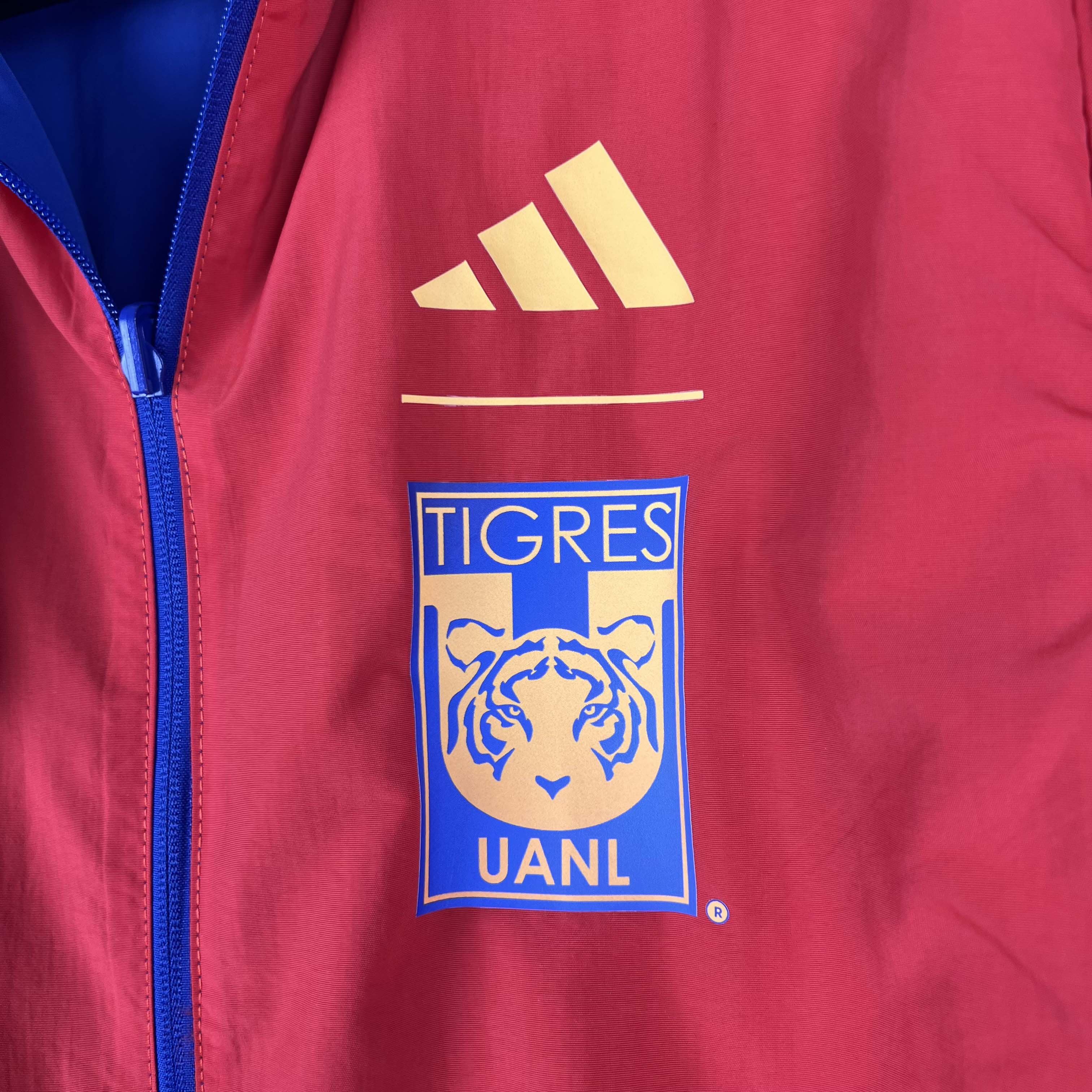 2023/2024 Tigres Reversible Windbreaker(Blue-red)