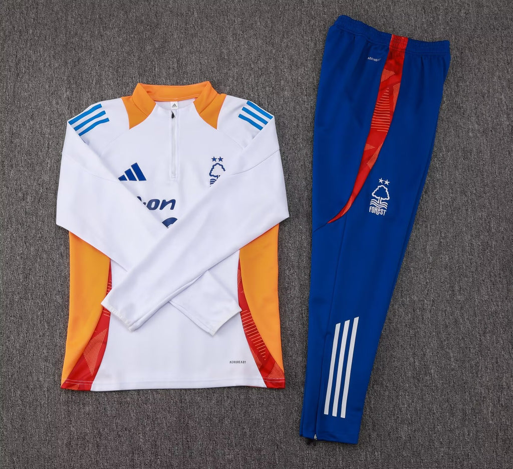 2024/2025 Nottingham Half-Pull Training Suit White