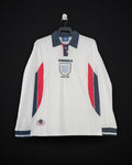 1998 Retro Long Sleeve England Home
