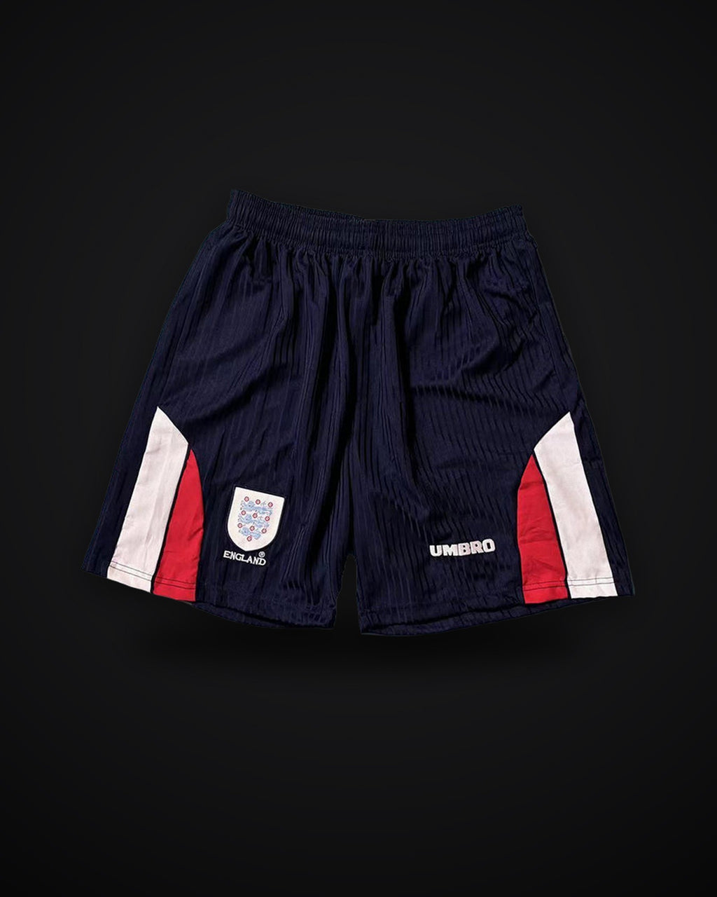 1998 Retro England Home Football Shorts