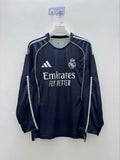 2025/2026 Long Sleeves Real Madrid Away