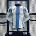 2024-2025 Player Version Argentina Home Long Sleeves Jersey