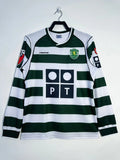 2001/2003 Retro Sporting Lisbon Long Sleeves Home