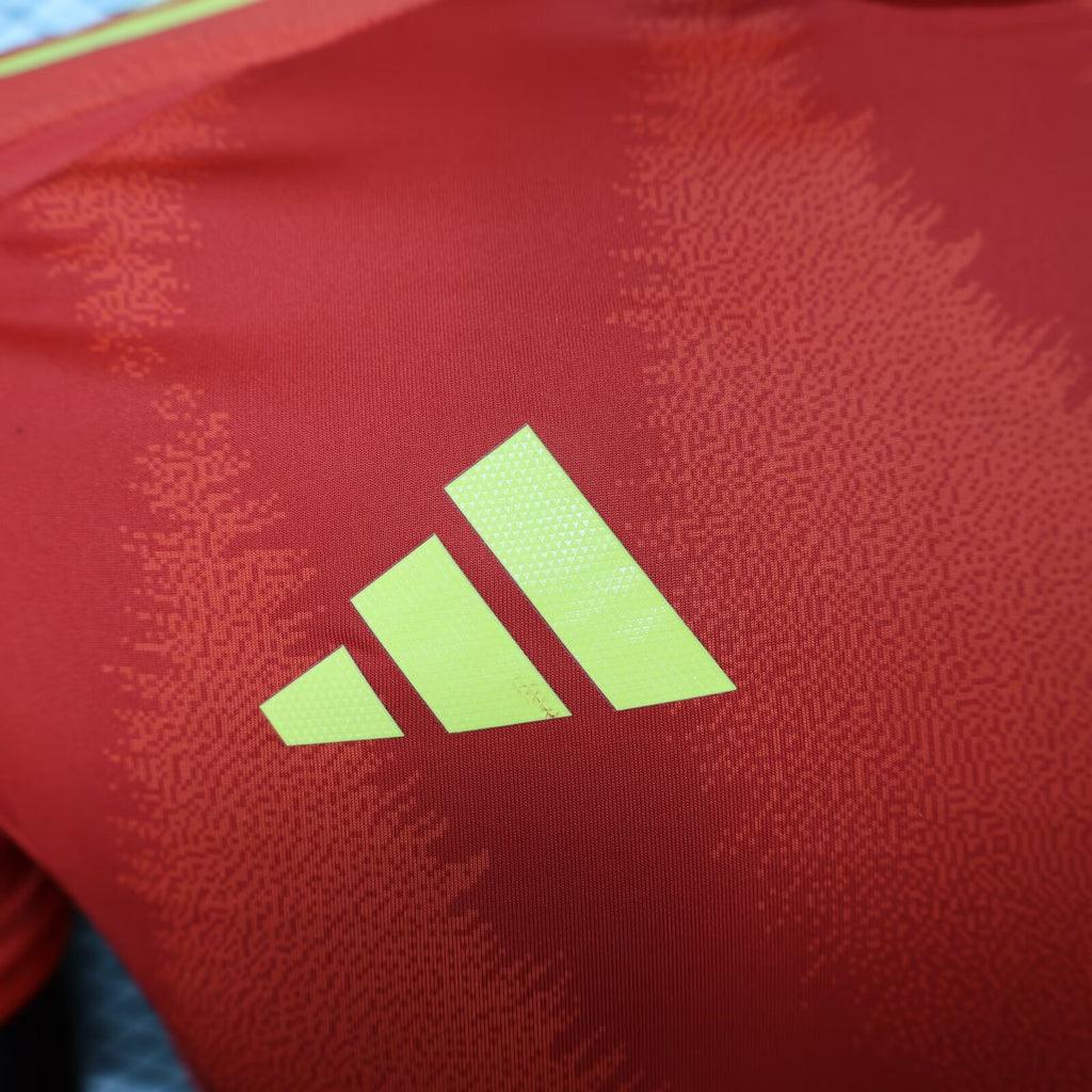 2024-2025 Player Version Spain Home Soccer Shirt