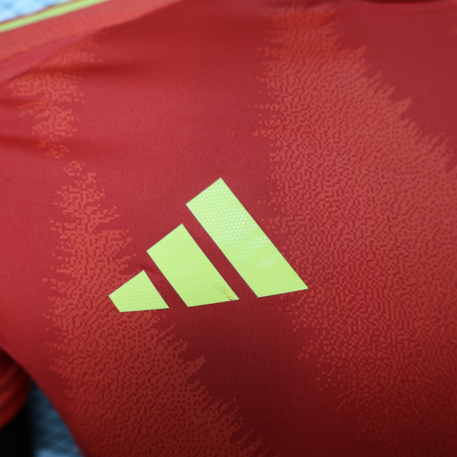 2024-2025 Player Version Spain Home Soccer Shirt