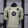 2025/2026 Long Sleeve Player Version Barcelona Away