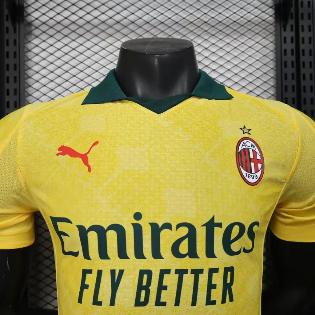 2025/2026 Player Version AC Milan Third Away